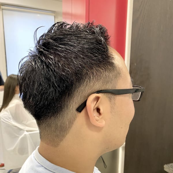 『外国人風』メンズフェードスタイル|Nouvelle Vallee