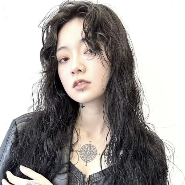 #10代20代30代#シルキーベージュ#ロングパーマ