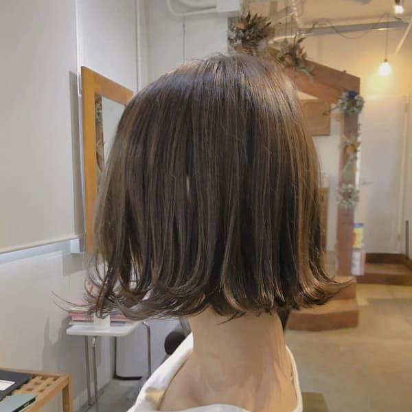 外ハネボブ|Hair design ENDOR
