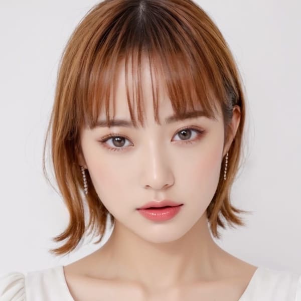 くびレイヤーエモージュ/シースルーバングショート