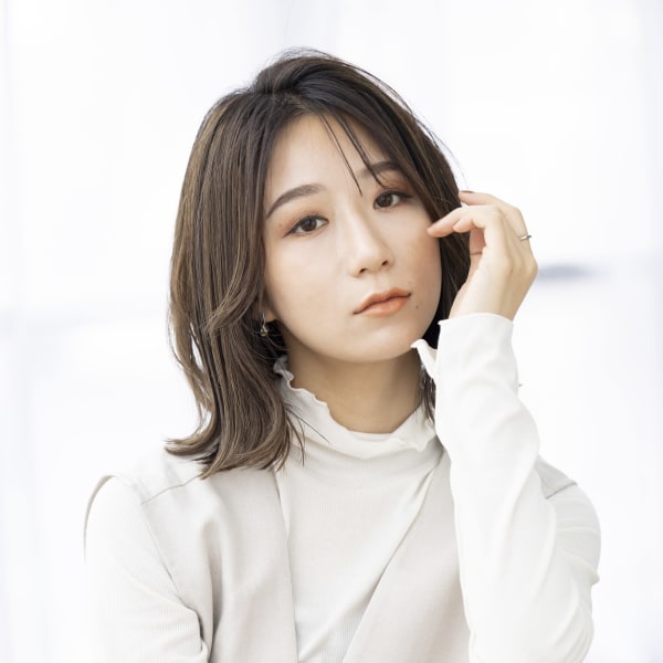 【Totia梅田】フレンチボブ×カーキベージュ