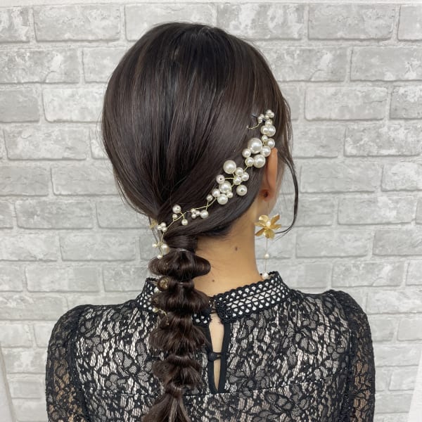 タイト編みおろし