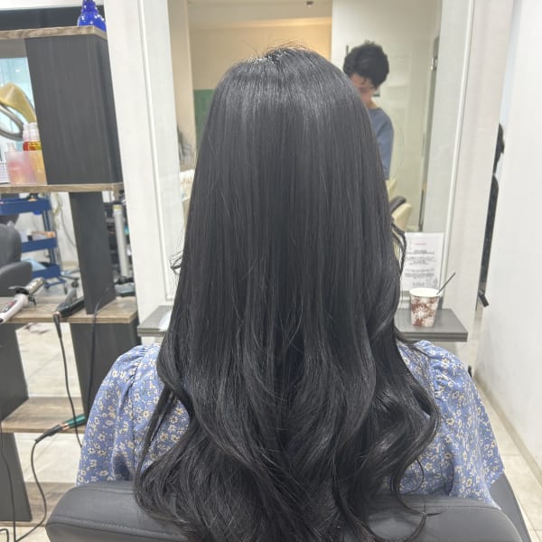 ブルーブラックカラー|e.m.a × Ar be.anca