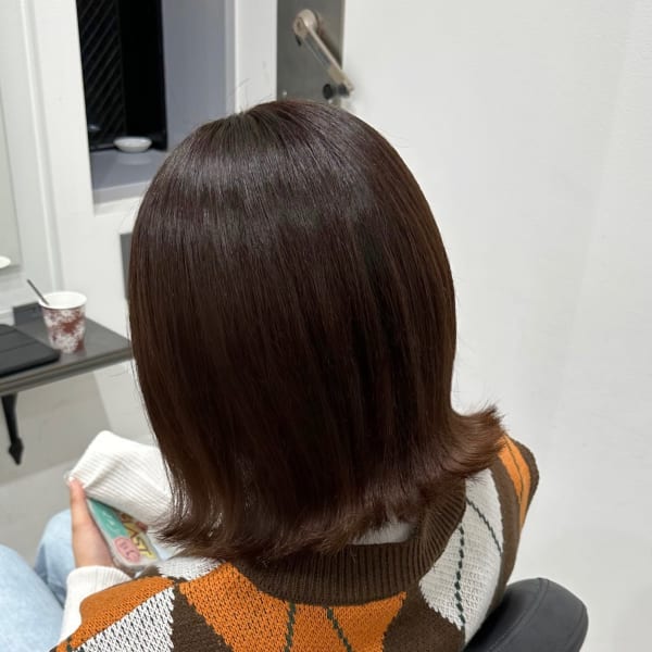 外ハネスタイル[守下まや]|e.m.a × Ar be.anca