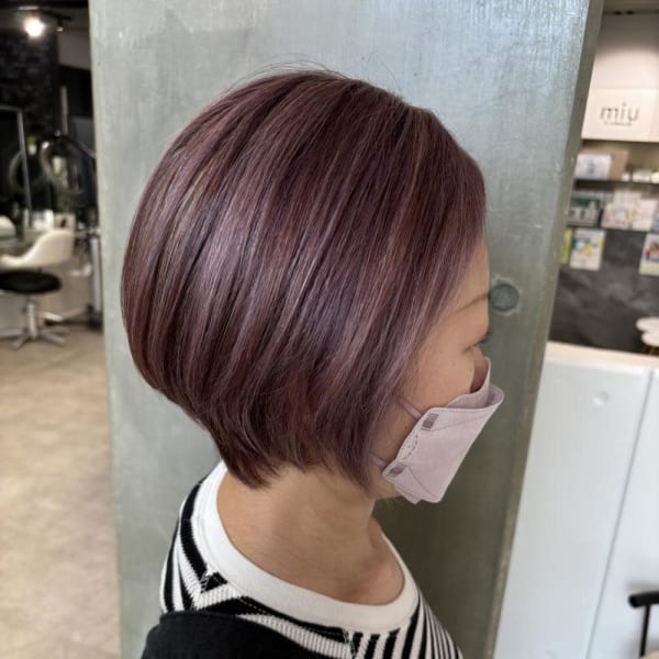 miu&伊藤夏海 ◎白髪ぼかしハイライト◎