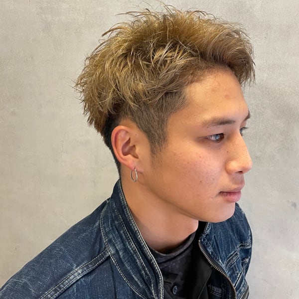 VIVOA×メンズハイトーンショート