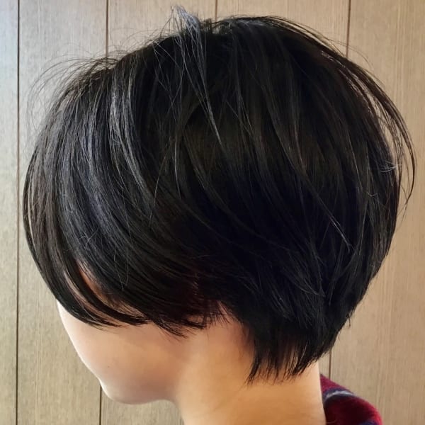 ショートボブスタイル|ヘアースペース hana.hana