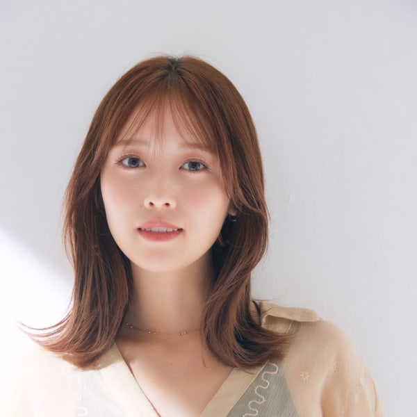 韓国風×ミディアム【渋谷/渋谷駅】|クロードモネ H2O・AVEDA 渋谷ヒカリエshinQs店