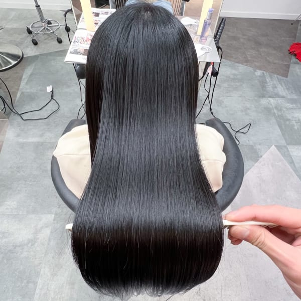 黒髪艶ストレート|Lond vallee 渋谷店