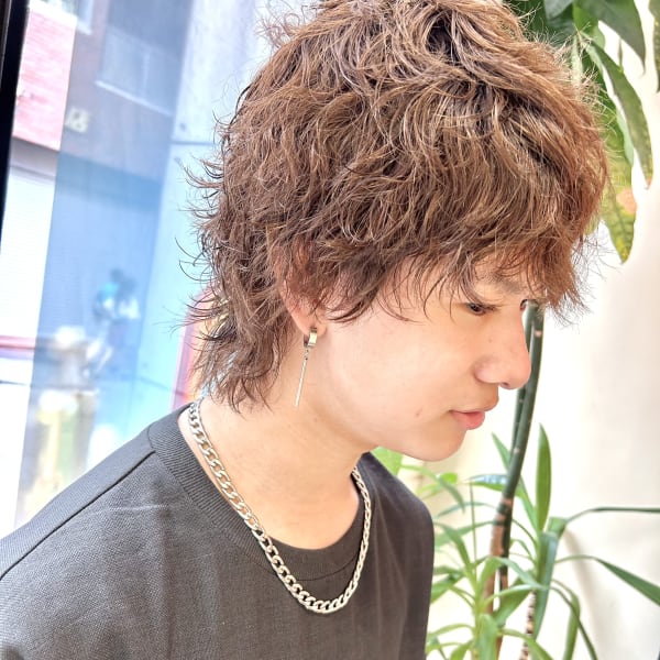 ソフトツーブロツイスパウルフ|High street Hair