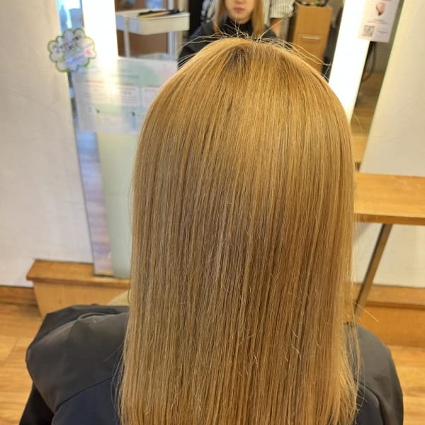 酸性ストレート/縮毛矯正/髪質改善トリートメント