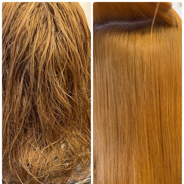 酸性ストレート/縮毛矯正/髪質改善トリートメント