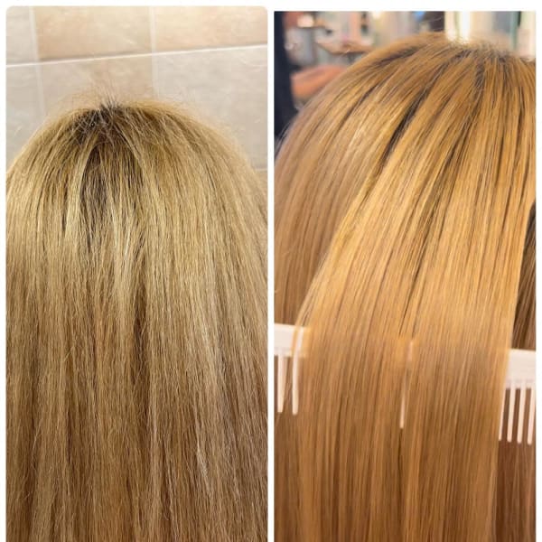 酸性ストレート/縮毛矯正/髪質改善トリートメント