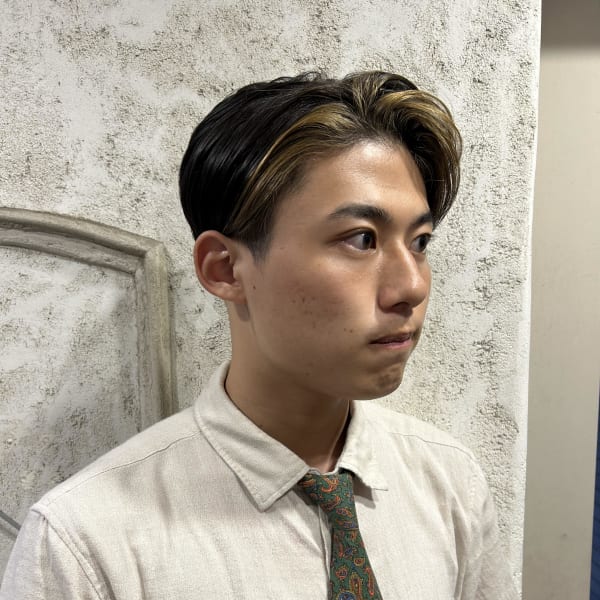 メンズフレーミングカラー