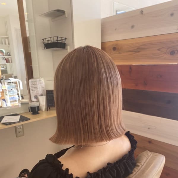 切りっぱなしボブ