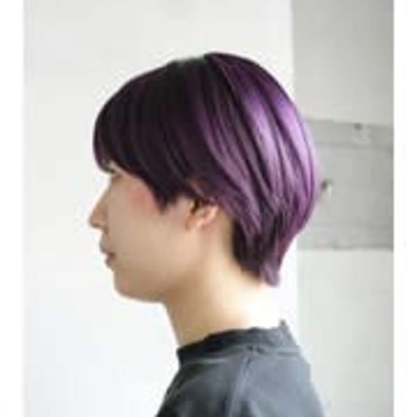 【MAAAAAC】パープルマッシュショート