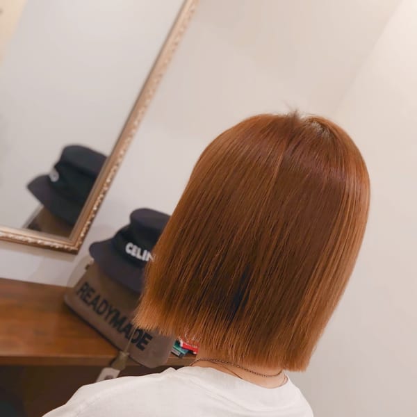 切りっぱなし×外ハネボブ
