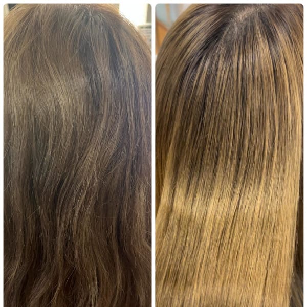 酸性ストレート/縮毛矯正/髪質改善トリートメント