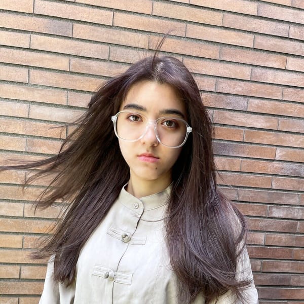 ロングのしなやか縮毛矯正ストレート