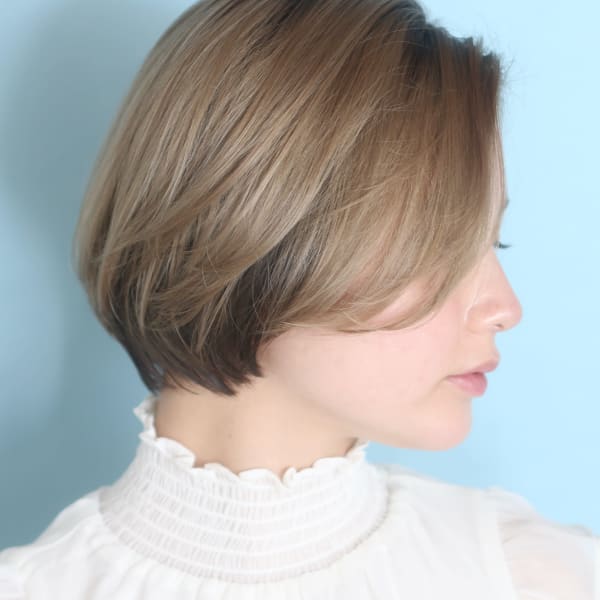 30代40代50代大人ショートボブ☆