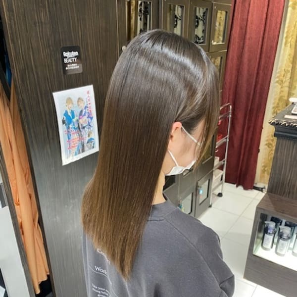 店長担当/乾かすだけの美髪縮毛矯正/錦糸町北口