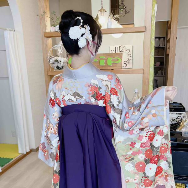 袴ヘアアレンジ