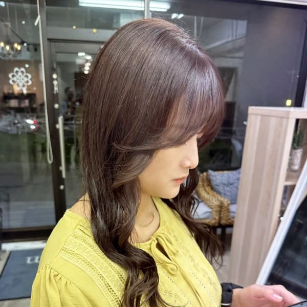 パープルブラウンカラー|full bloom