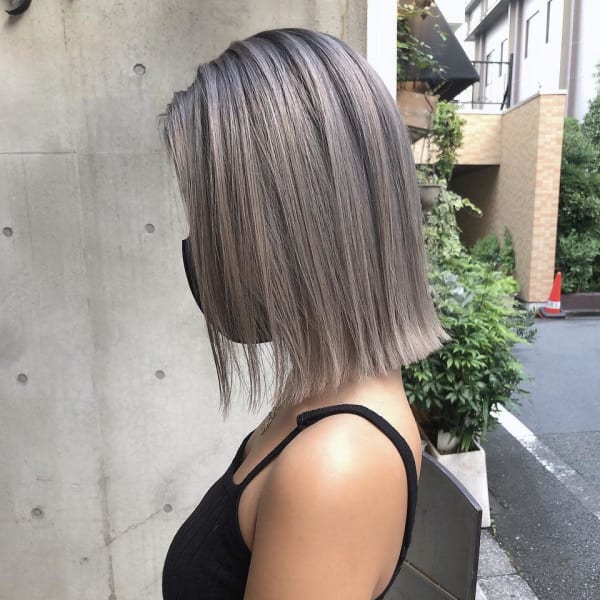 外国人風バレイヤージュ