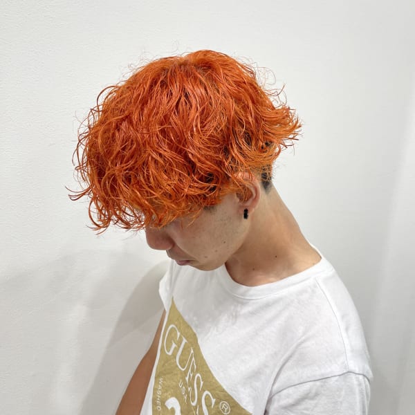 パーマでまとまりやすく