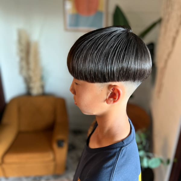 kidsツーブロック