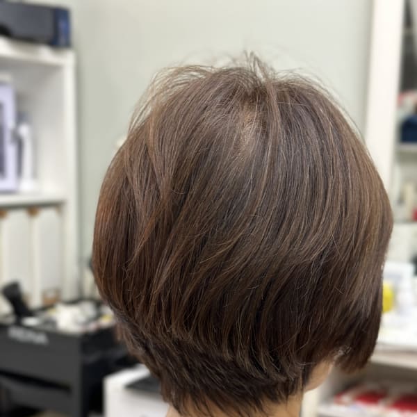 ショートレイヤーカット