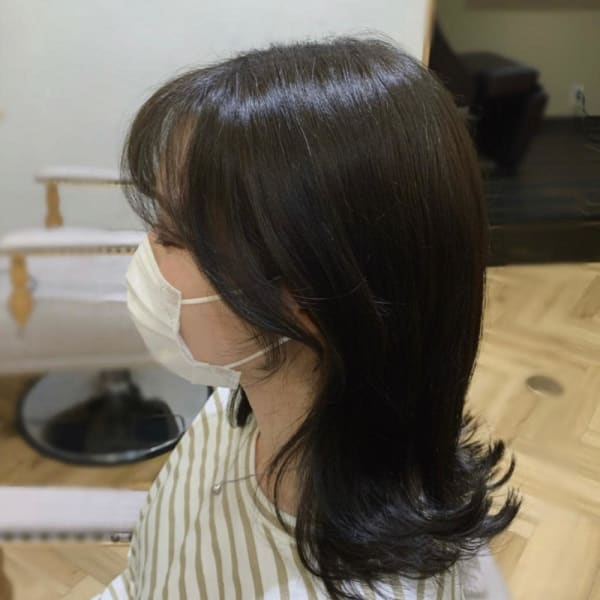 韓ヘア☆外ハネ中タンバル　#奥村|Luana hair＆treatment