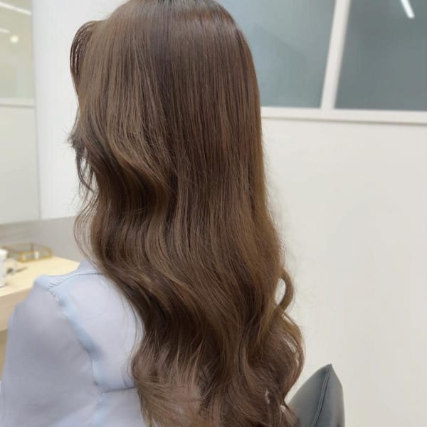 韓ヘア☆ヨシンモリ×ミルクティーベージュ|Luana hair＆treatment