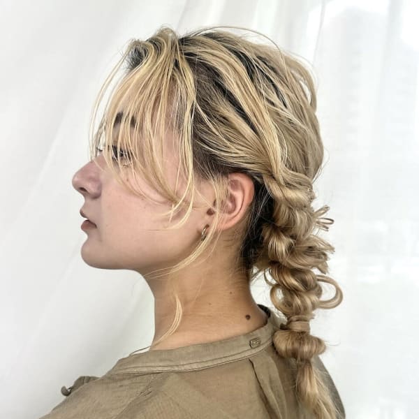 high tone × hair arrange