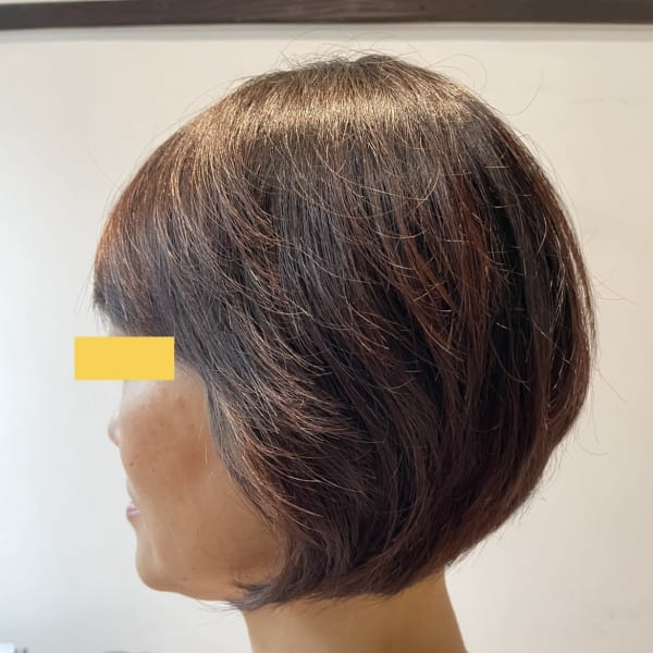 髪と頭皮に優しい天然100%ヘナとインディゴの白髪染とカット|Ｈ_daikanyamaヘッドスパ＆ヘナ
