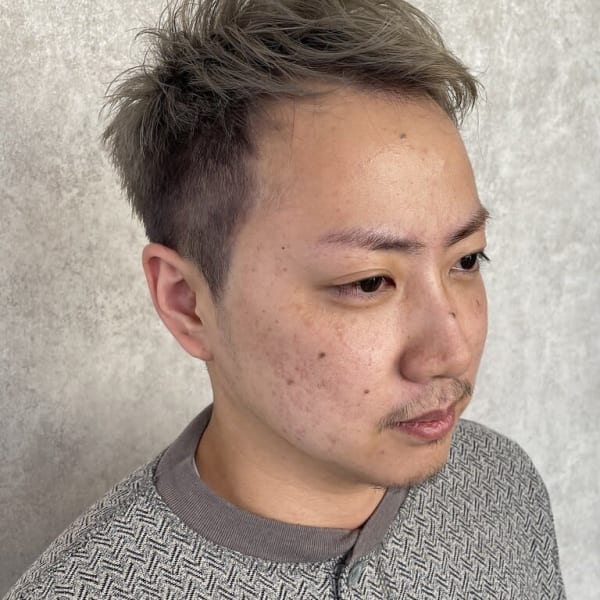 men's short＊double color