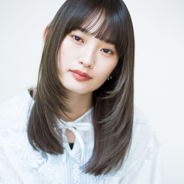 ロングヘアー ロングレイヤー レイヤーカット