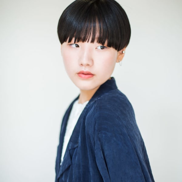 マッシュショートへア ショートヘア マッシュ ワイドバング