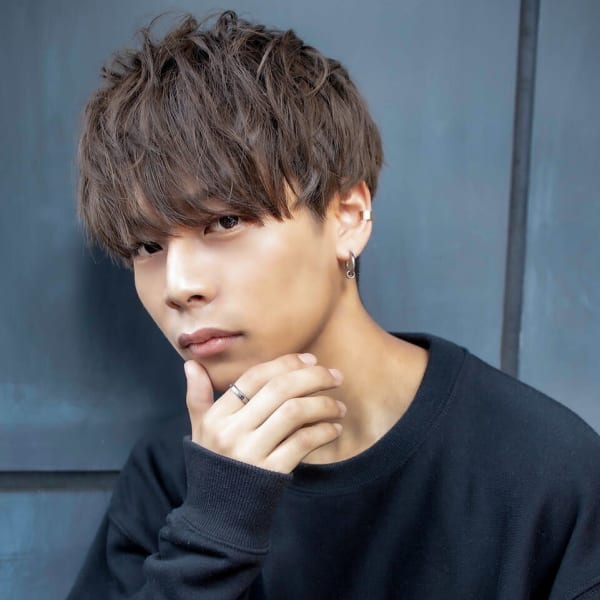 【MEN'S限定】デザインパーマ＋メンズカット 7800円[|EIGHT hakata 博多店