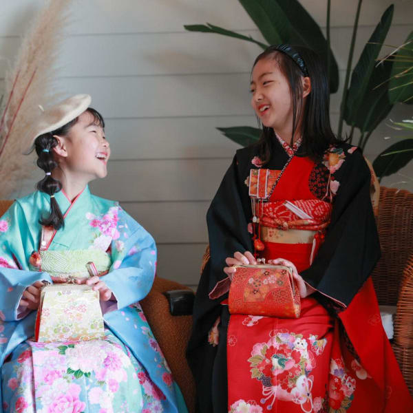 和装アレンジ　七五三