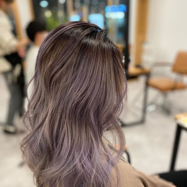 ラベンダーハイライト