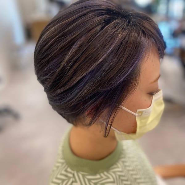 ハイライトボブ|Hair Salon SHIAN橋本店