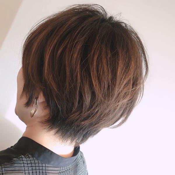 レディースカット×ショートスタイル