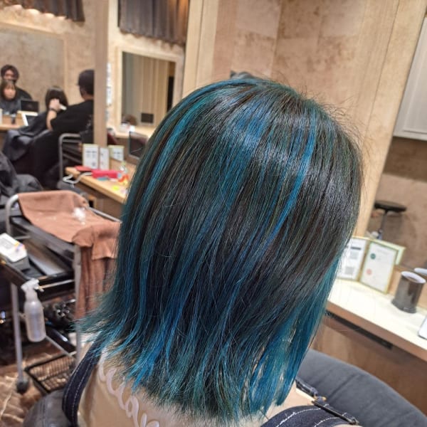 Highlight&inner Turquoise.|Anphi 新杉田