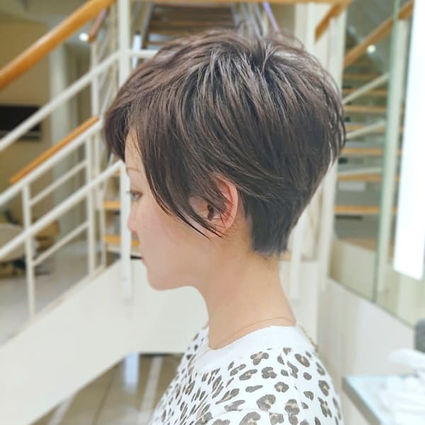 40代におすすめのベリーショートスタイルです