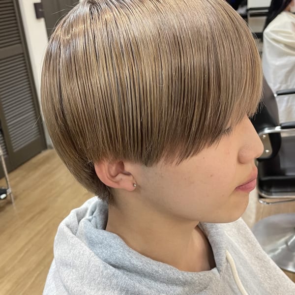 LUCK津田沼メンズ/ホワイトベージュ/グレーベージュ |LUCK Hair Space【ラックヘアスペース】