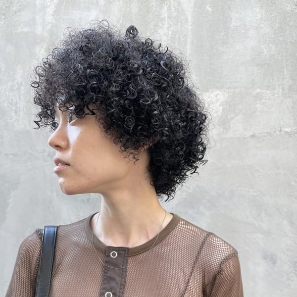 キュートなアフロ