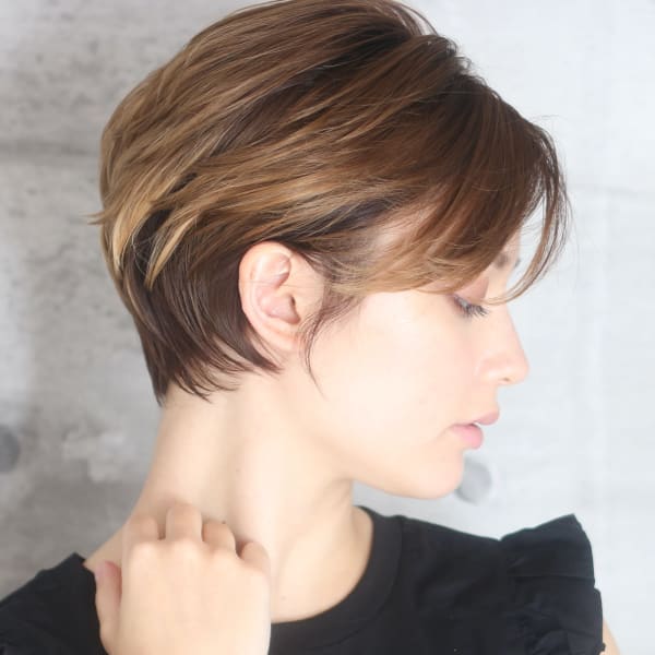 30代40代50代大人綺麗なショートヘア