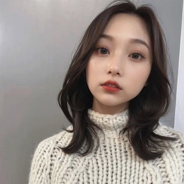 韓国風スタイル/くびれヘア