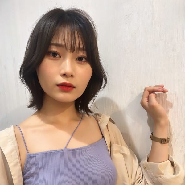 くびれヘア/greige